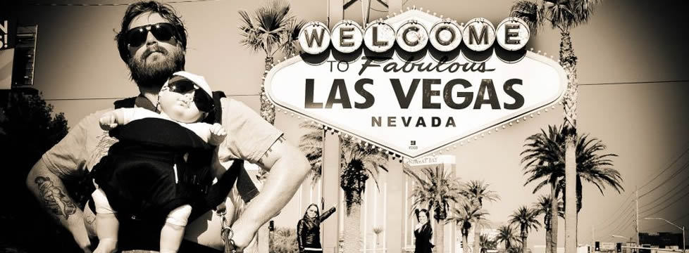 Zach at the Vegas Sign